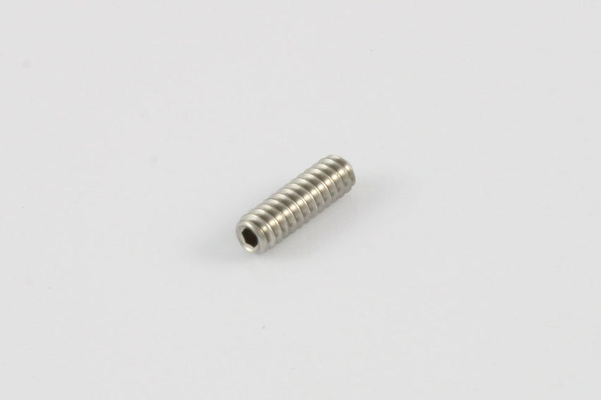 Allparts Bridge Saddle Height Screws for Bass or Telecaster® Guitar, Hex Head, #6-32 x 7/16 inch (11mm)