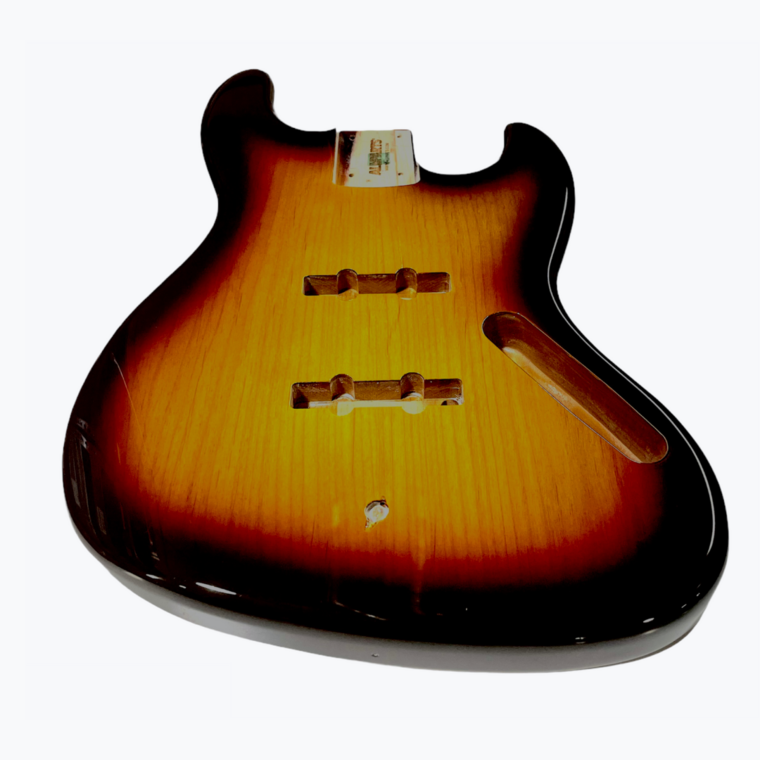 Allparts JBF-3SB Sunburst Finished Replacement Body for Jazz Bass