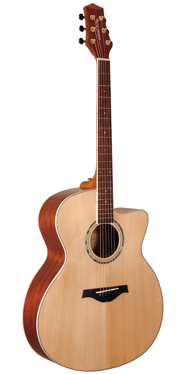 Wood Song JCE Jumbo Cutaway Acoustic-Electric Guitar