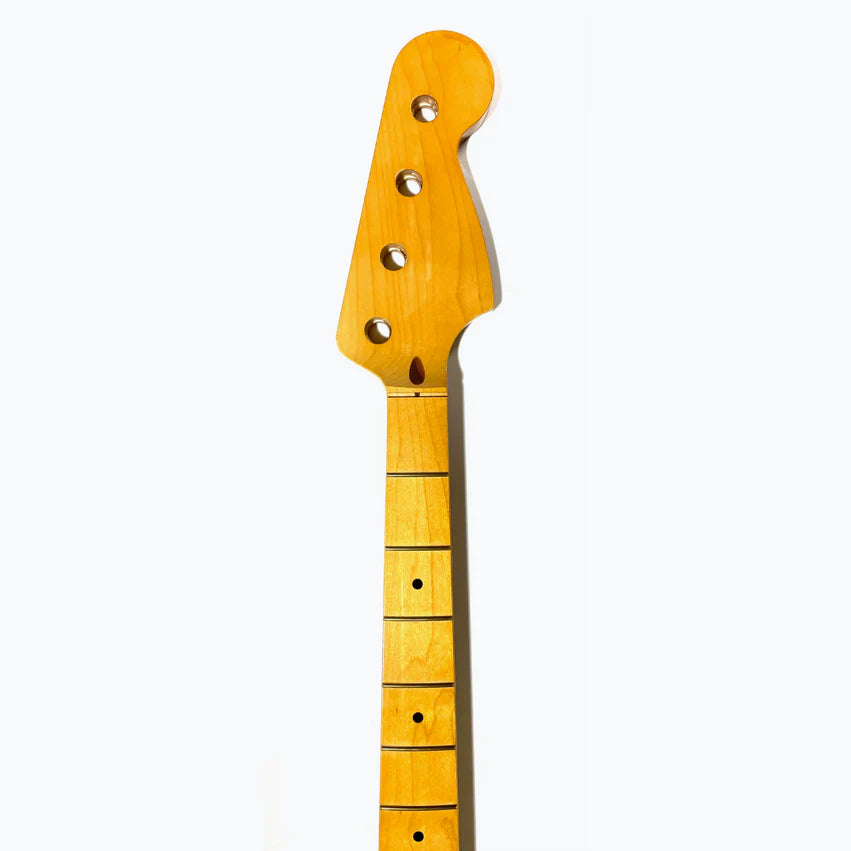 Allparts Jazz Bass Replacement Neck, Close up
