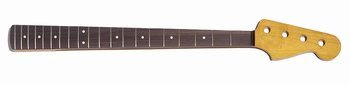 Jazz Bass Replacement Neck, Rosewood Fingerboard, With Finish