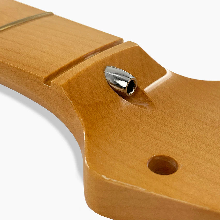 Allparts Large Headstock Strat Neck, Left-Handed,
