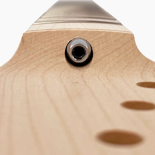 Allparts Large Headstock Neck for Stratocaster, Solid Maple, No Finish