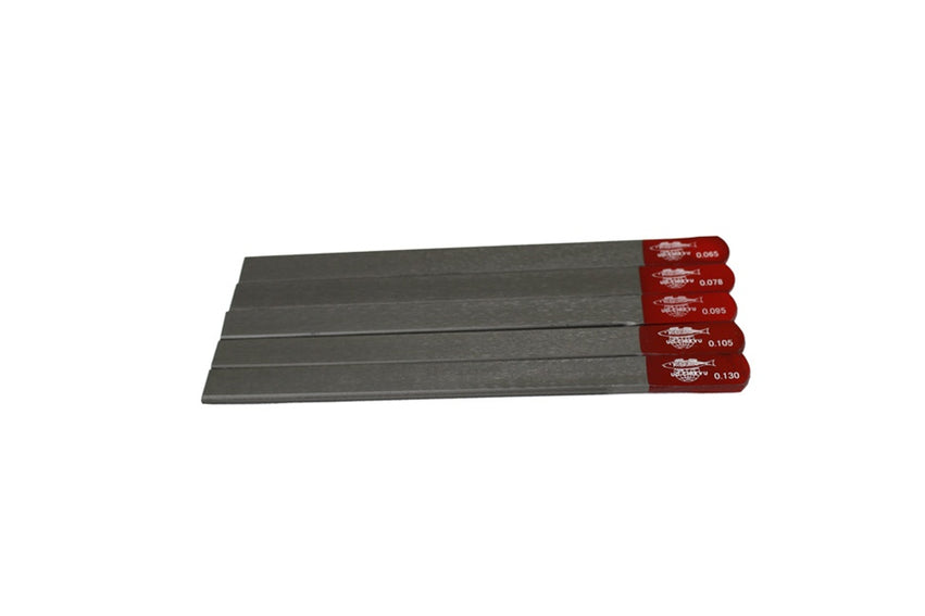 Allparts Nut Slotting File Set for Bass (6 pieces) (.048-.130)