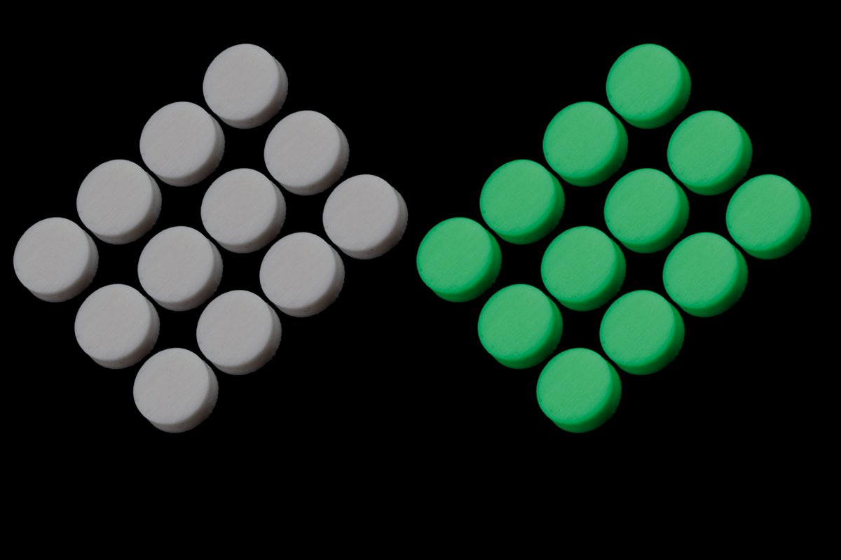 Allparts Glow-in-the-dark 6.35 mm Fretboard Dots