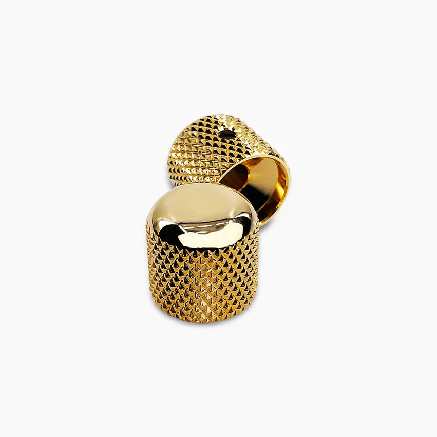 Allparts Metal Dome Knobs, Fits USA Solid Shaft Pots