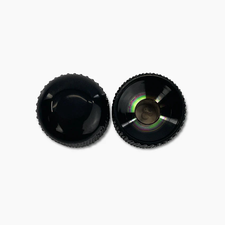 Allparts Metal Dome Knobs, Fits USA Solid Shaft Pots