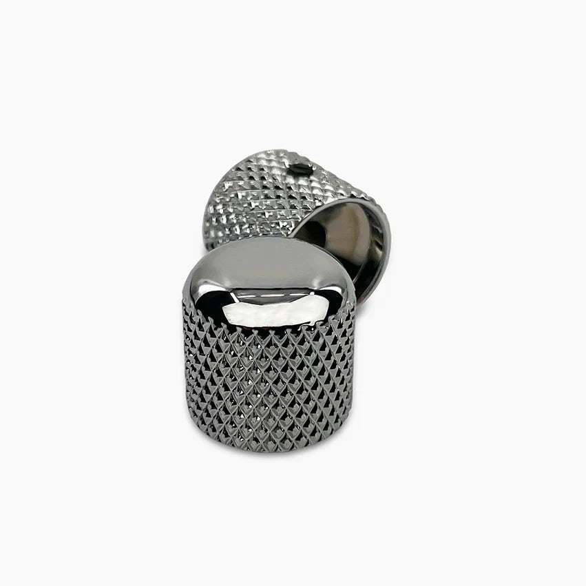 Allparts Metal Dome Knobs, Fits USA Solid Shaft Pots