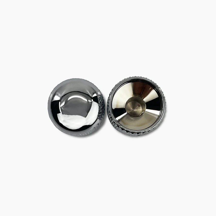Allparts Metal Dome Knobs, Fits USA Solid Shaft Pots