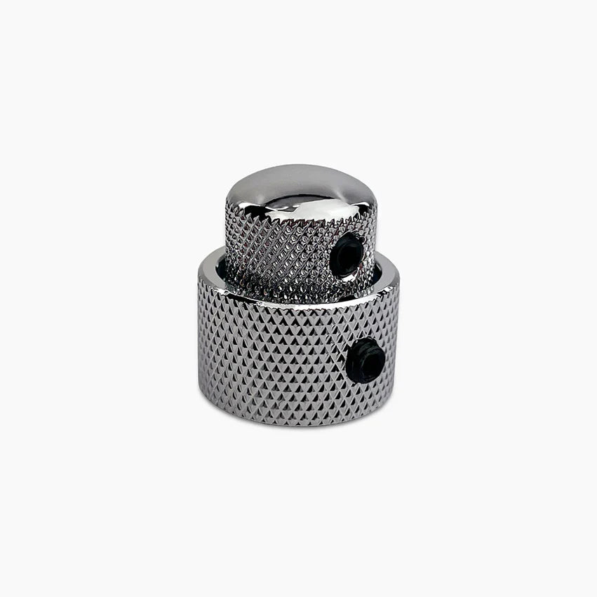 Allparts Concentric Stacked Knob Set, Mini, Fits Import Stacked Pots