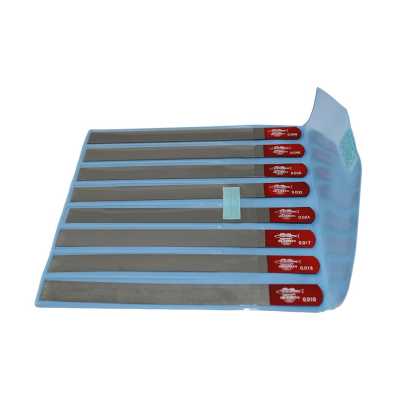 Allparts Nut Slotting File Set (8 pcs) (.010 -  .056 inch)