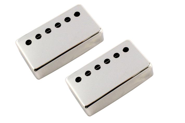 Allparts Pickup Covers for Humbuckers, Nickel-Silver, 53mm Spacing, Set of 2