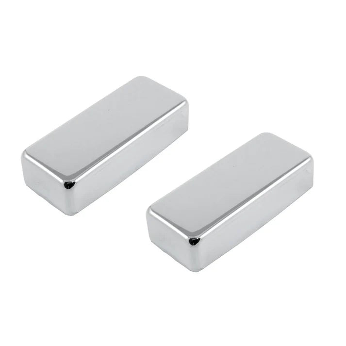 Allparts Mini Humbucking Pickup Covers, Set of 2, No Holes