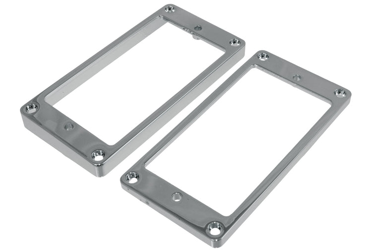 Allparts Humbucking Pickup Ring Set of 2 with Curved Bottom, Metal
