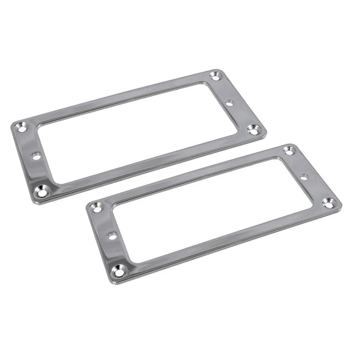 Allparts Pickup Surrounds for Firebird Style Pickups, Set of 2, Metal, Chrome