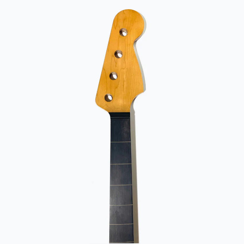 Replacement Neck for Precision Bass, Fretless, with Lines, with Finish, Top