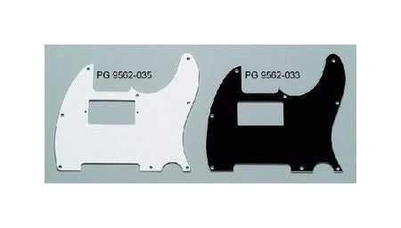 Allparts Pickguard for Tele, Cut for Neck Humbucker, 8 screw holes