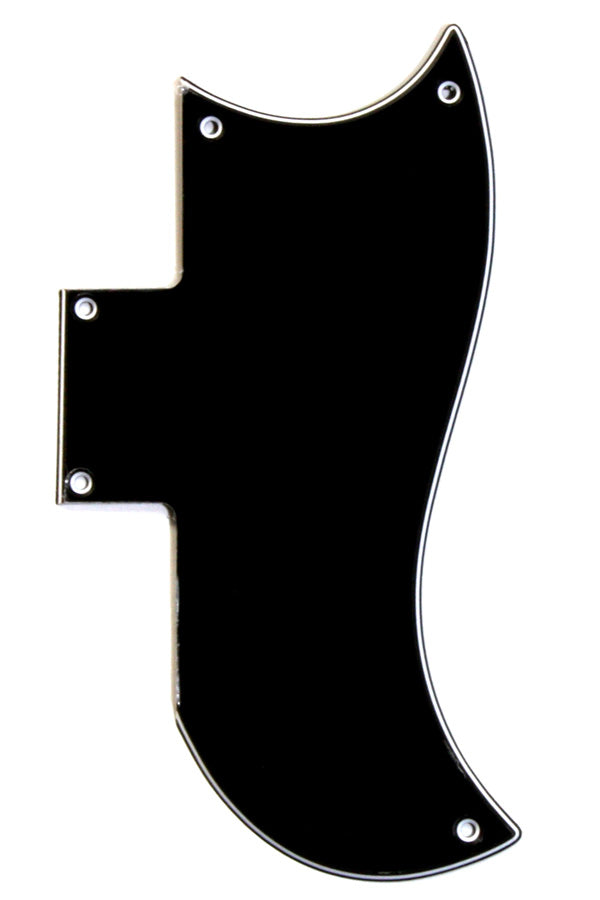 Allparts Small Pickguard for SG, 5 Screwholes