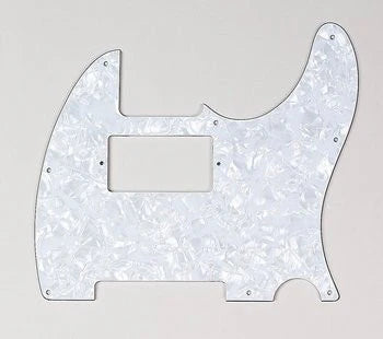 Allparts Pickguard for Tele, Cut for Neck Humbucker, 8 screw holes
