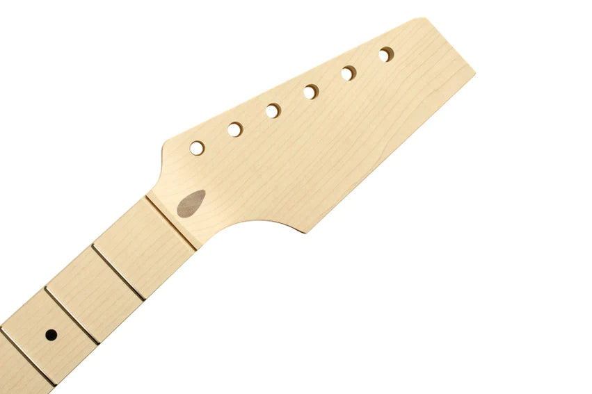 Allparts Half Paddlehead Guitar Neck, 22 Frets, 12