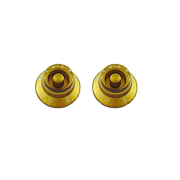 Allparts Bell Knobs with Numbers 0-11, Pack of 2