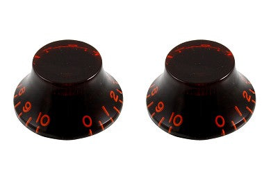 Allparts Vintage Style Tinted Bell Knobs, Pack of 2