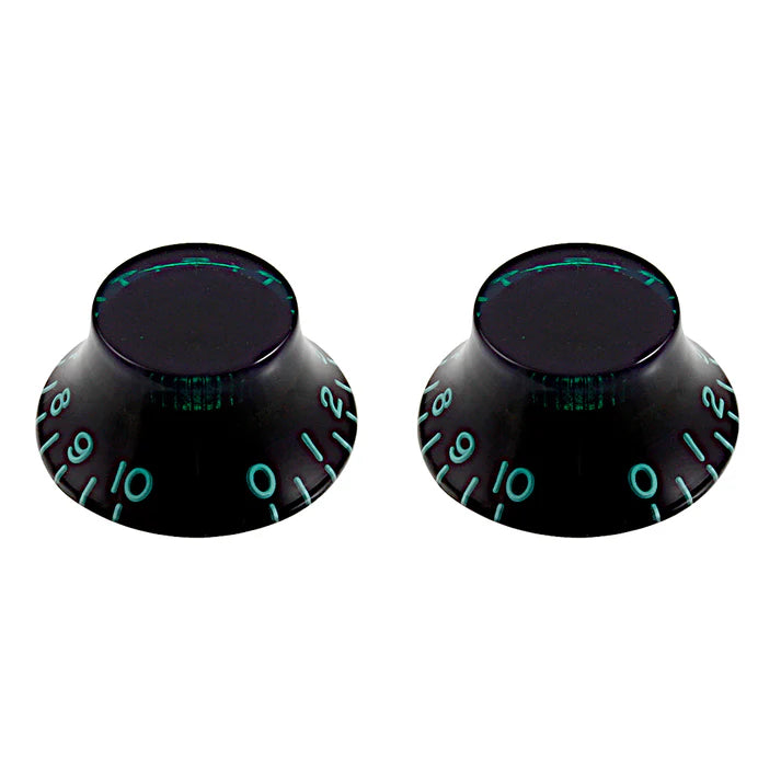 Allparts Vintage Style Tinted Bell Knobs, Pack of 2