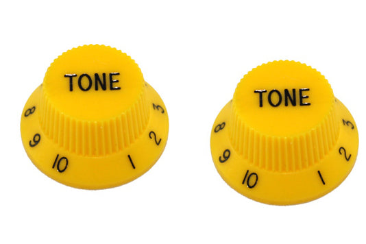 Allparts Tone Knobs for Strat, Plastic, Set of 2