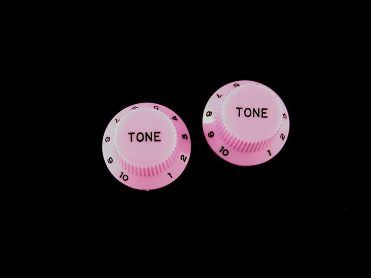 Allparts Tone Knobs for Strat, Plastic, Set of 2