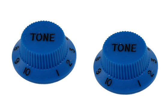Allparts Tone Knobs for Strat, Plastic, Set of 2