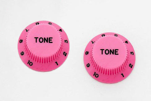 Allparts Tone Knobs for Strat, Plastic, Set of 2