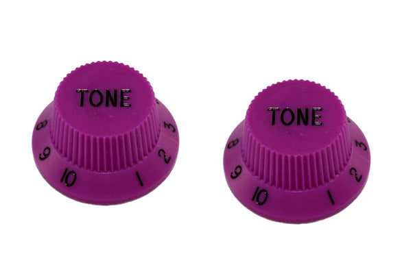 Allparts Tone Knobs for Strat, Plastic, Set of 2