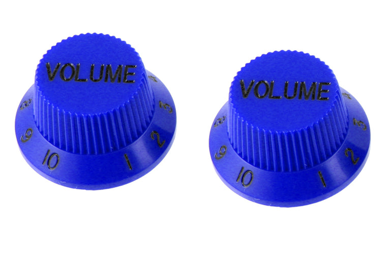 Allparts Volume Knobs for Strat, Plastic, Pack of 2