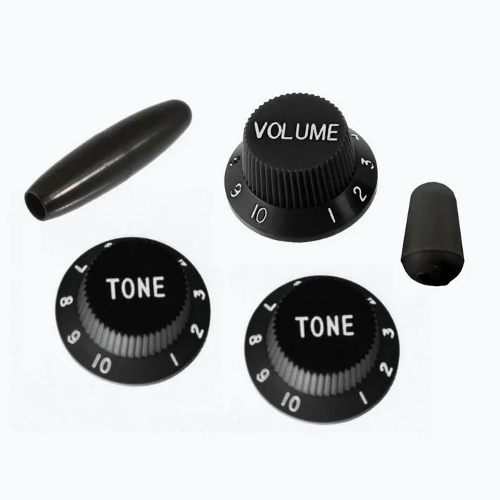 Allparts Knob Set for Strat, Plastic