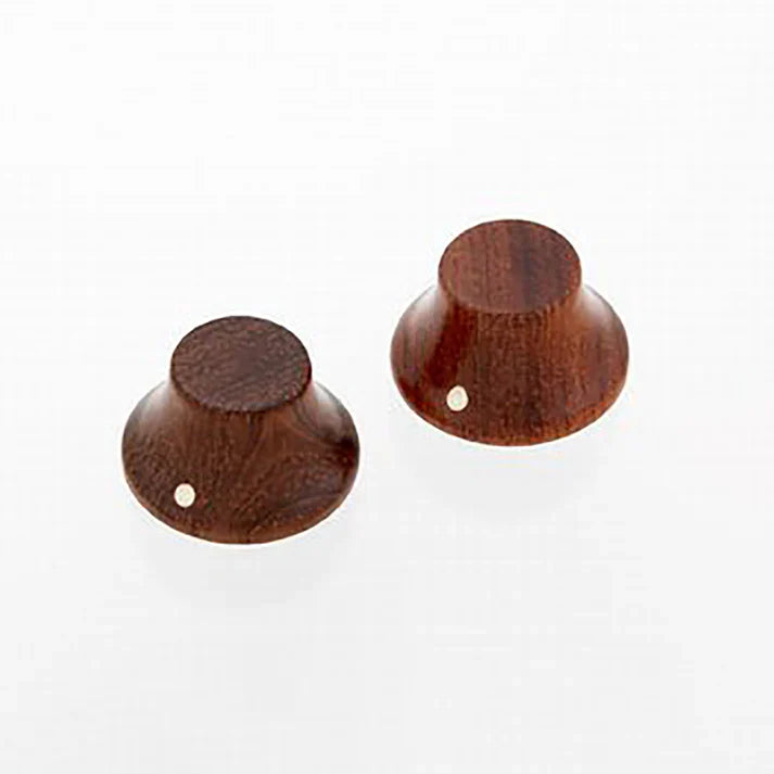 Allparts Wooden Bell Knobs, Set of 2, Push On