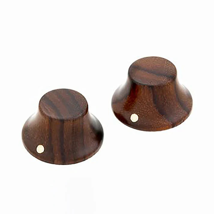 Allparts Wooden Bell Knobs, Set of 2, Push On