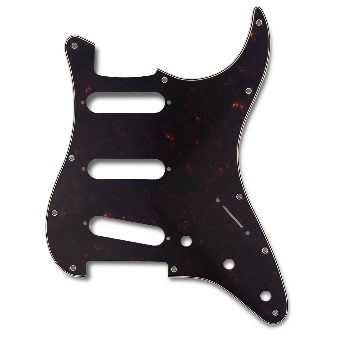 Primo Pickguard for Stratocaster, S-S-S, Tortoise
