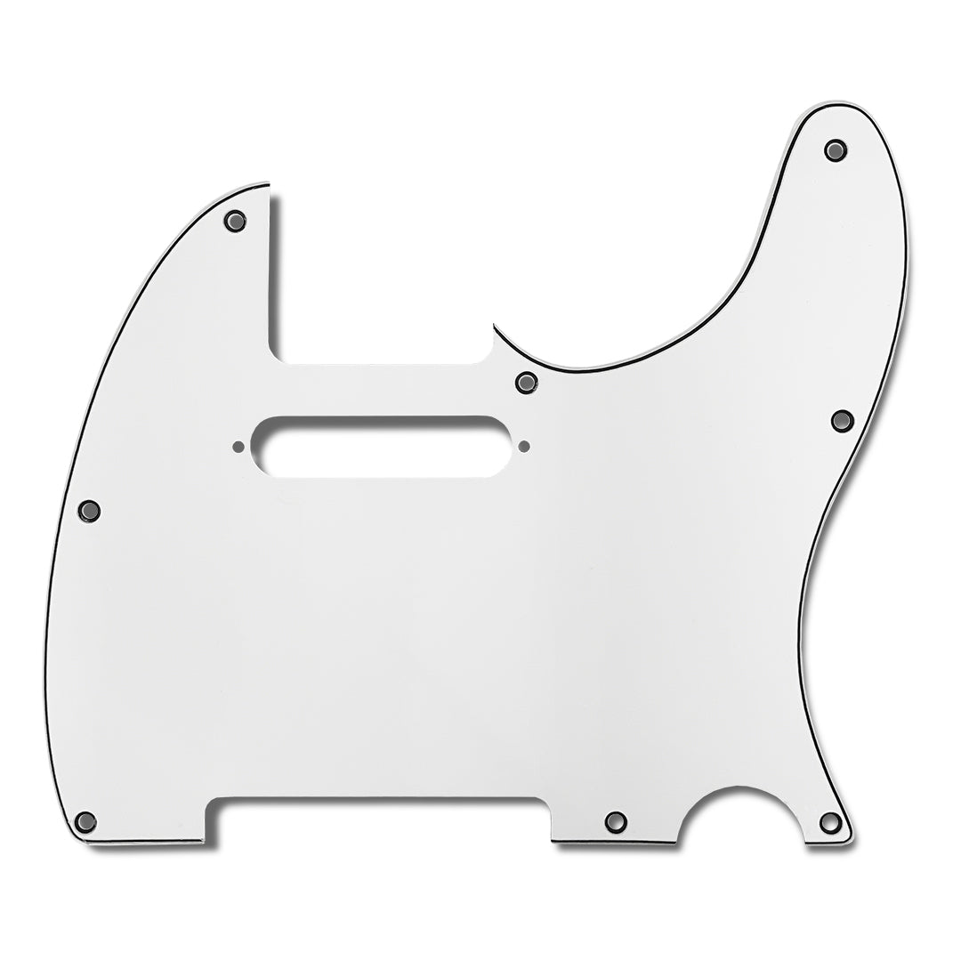 Primo Pickguard for Telecaster, S-S, White