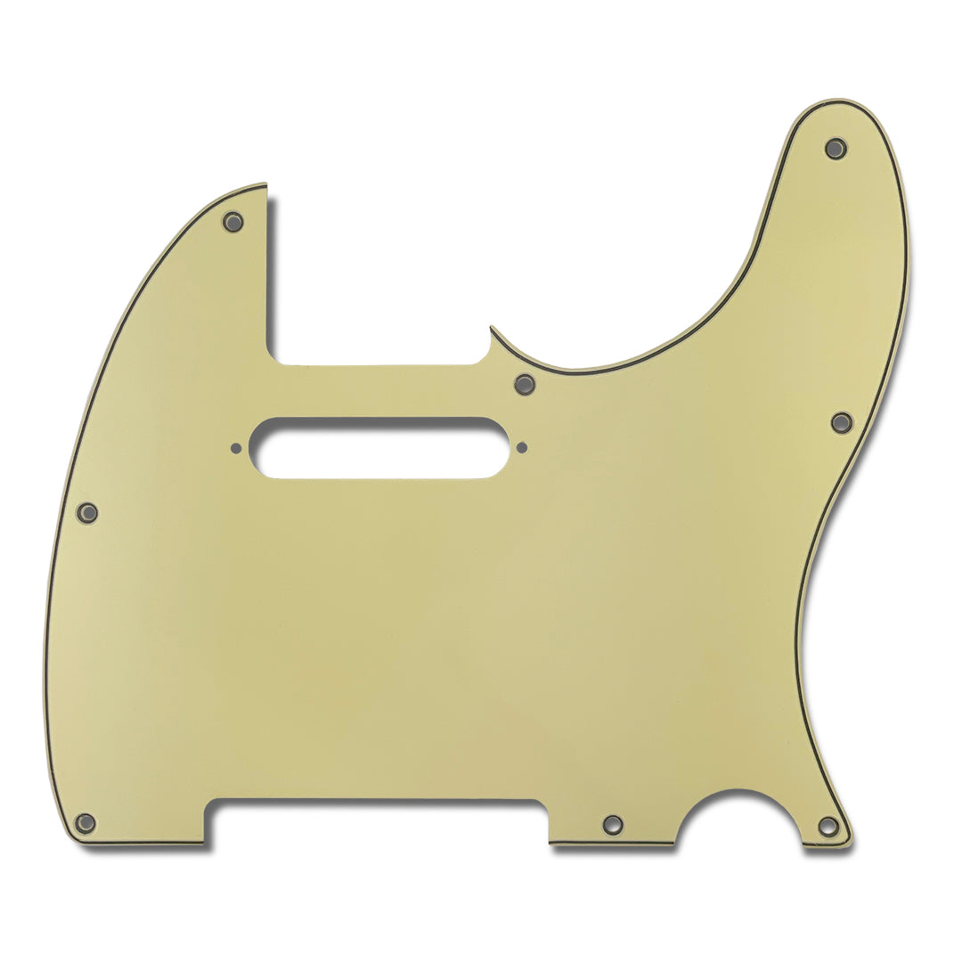 Primo Pickguard for Telecaster, S-S, Vintage Cream