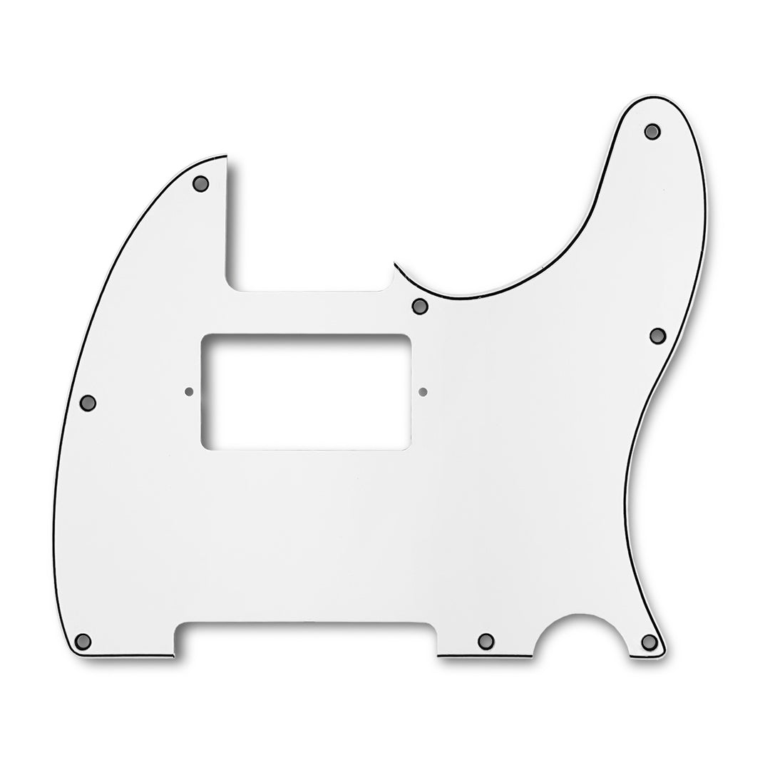 Primo Pickguard for Telecaster, S-H, White