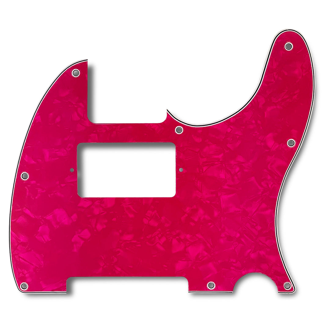 Primo Pickguard for Telecaster, S-H, Pink Pearloid