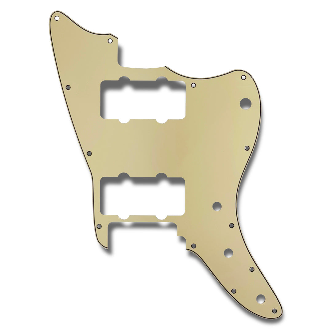 Primo Pickguard for Performer Jazzmaster, Vintage Cream