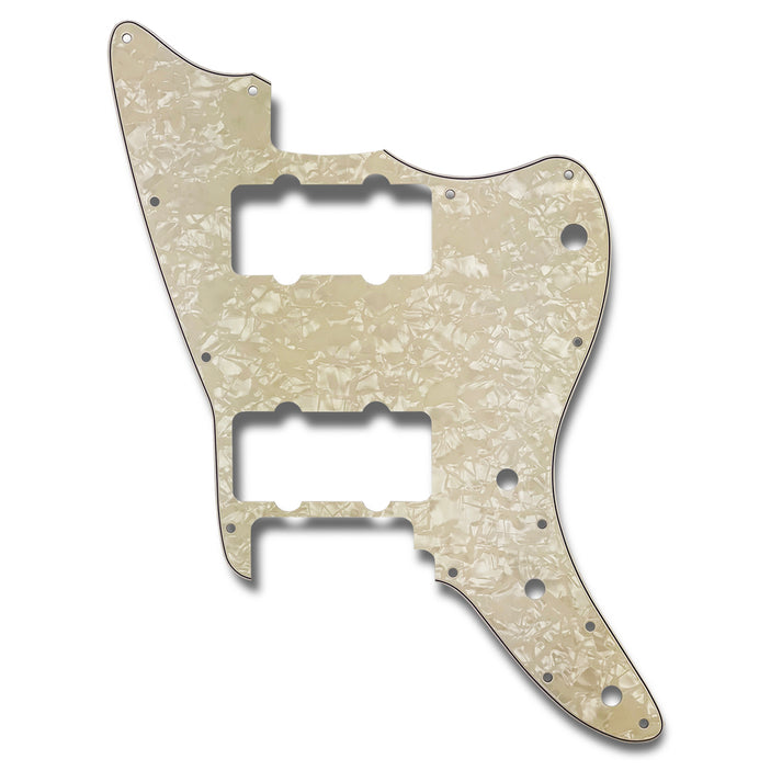 Primo Pickguard for Performer Jazzmaster, Parchment Pearloid