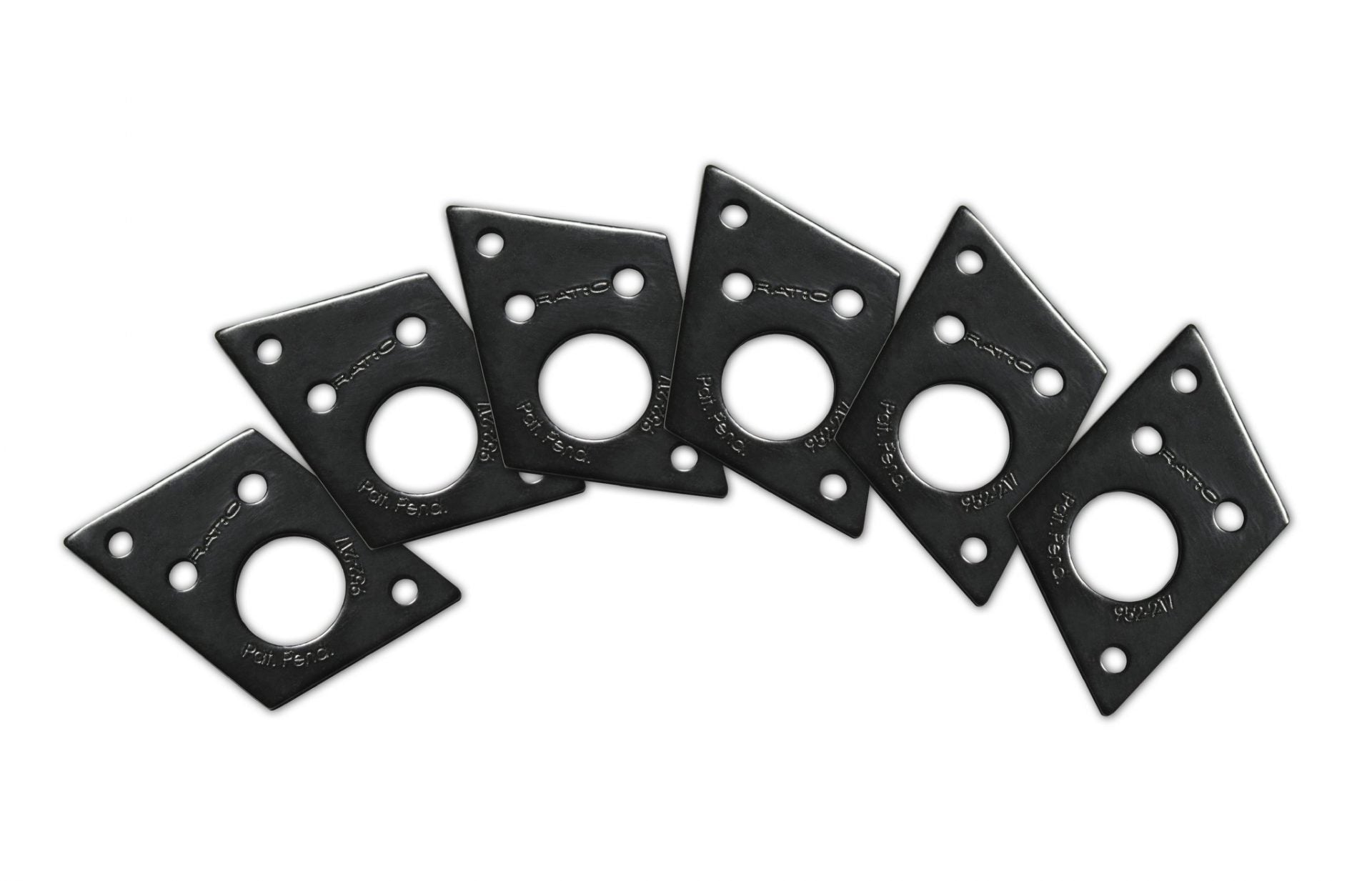 GraphTech PRT-952-217-00 Ratio InvisoMatch Mounting Plates for "F" Style Screw Holes