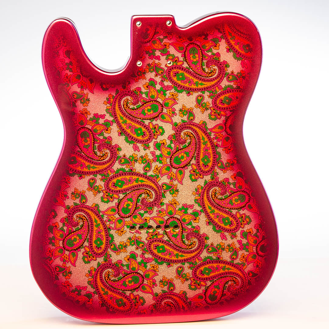 Pink Paisley Back