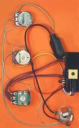 Pre-amp - Bartolini Active 2-band Bass Pre Amp - #HR3.3-AP