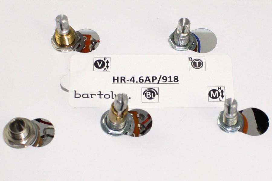 Pre-amp - Bartolini Active 3-band Bass Pre Amp - #HR4.6-AP