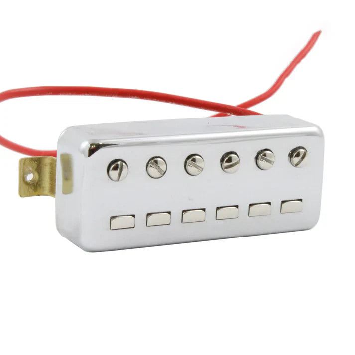 Allparts Hofner Style Pickup for Guitar, Chrome Cover - 6.4K ohms