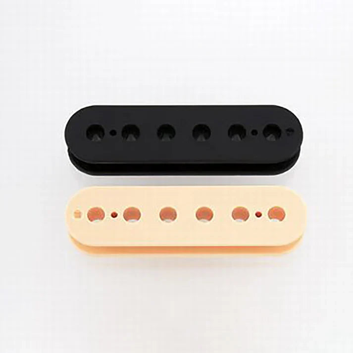 Allparts Humbucking Plastic Bobbin Set, Slug & Screw Sides, Zebra