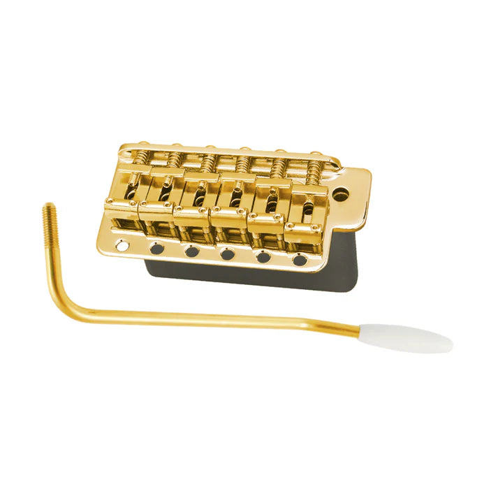 Gotoh® VT100 Vintage Style Tremolo with Short Drilled Steel Block, Left-Handed